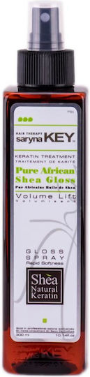 Saryna Key Pure African Shea Gloss Spray Volume Lift Λάδι Μαλλιών για Θρέψη 300ml