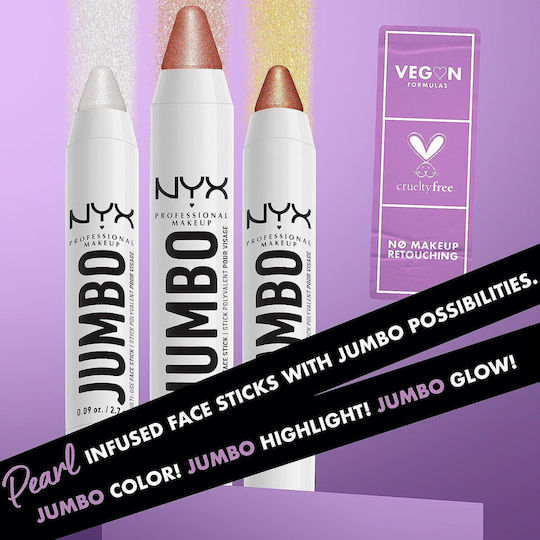NYX Professional Makeup Jumbo Multi-Use Face Stick 03 Lemon Meringue 2.7гр
