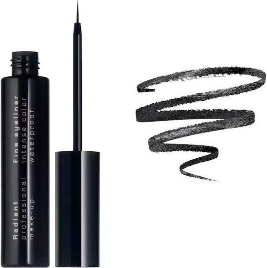 Radiant Intense Color Waterproof Liquid Eye Liner 01 Black 5ml