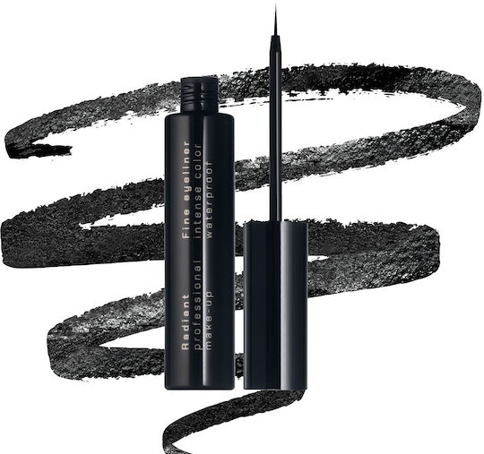 Radiant Intense Color Waterproof Liquid Eye Liner 01 Black 5ml