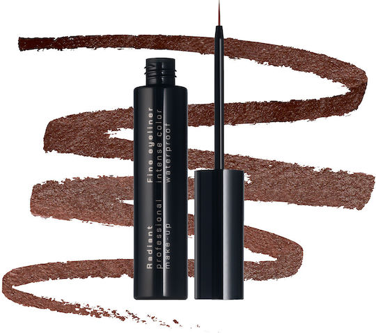 Radiant Intense Farb Wasserdicht Liquid Augenkonturenstift 02 Braune 5ml