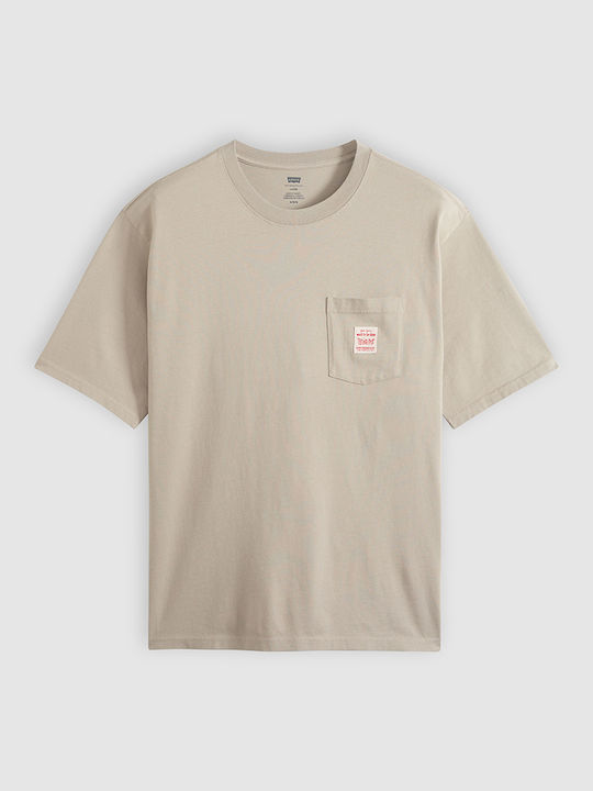 Vintage T-shirt Vintage Khaki Beige