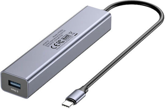 Unitek USB-A Hub 7-Port 3xUSB-C 4xUSB-A Stromversorgung H1335a