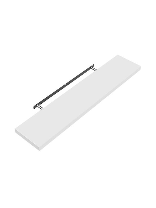 White Wall Shelf 90x23x3.8cm
