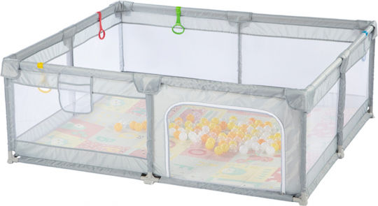 Babypark Mit Matratze Grau 180x150cm BJY02-1_150x180_Grau