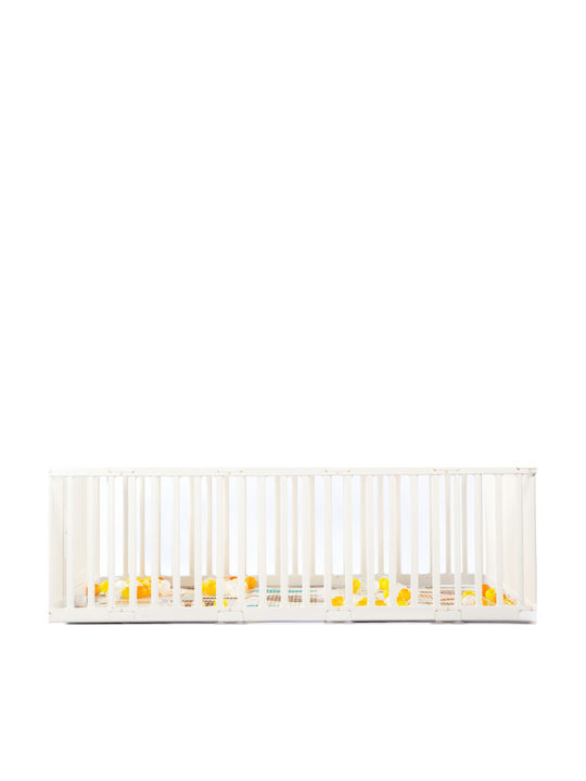 Park with Mattress White 180x150cm