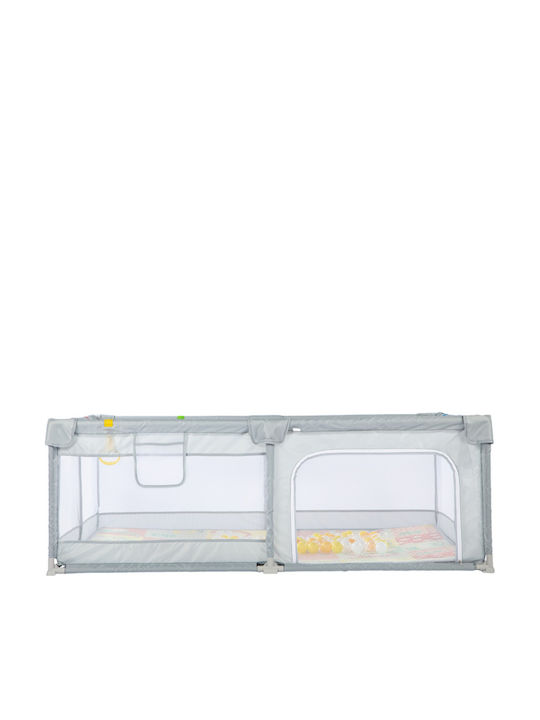 Parc cu Saltea Gri 180x150cm