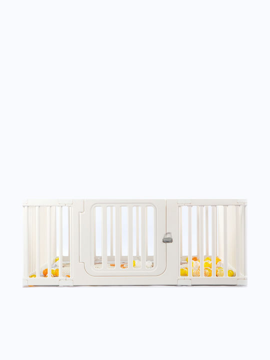 Park with Mattress White 180x150cm