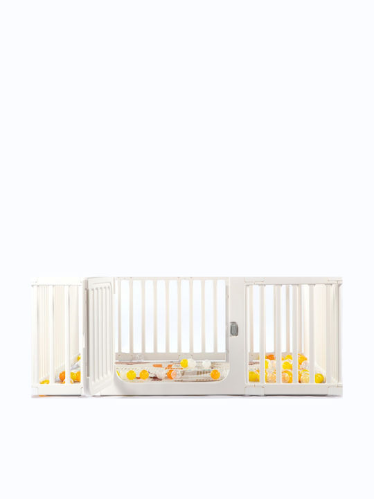 Park with Mattress White 180x150cm