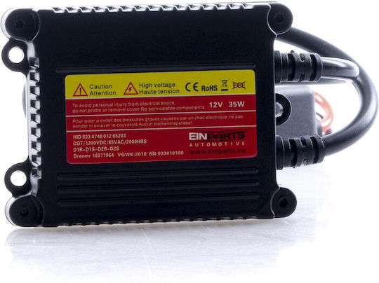 Einparts Xenon Canbus Kit Hb4m 6000k Slim Hid Systems In Cars B