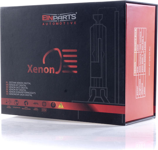 Einparts Xenon Canbus Kit Hb4m 6000k Slim Hid Systems In Cars B