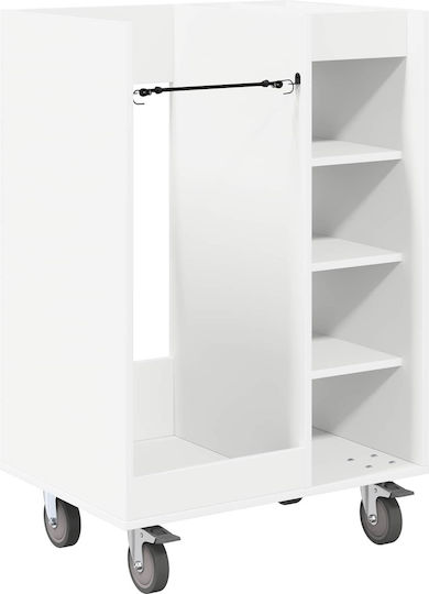 Mobilier Hol cu Dulap Alb 65x45x98cm Mobilier Hol cu Dulap Alb 65x45x98cm