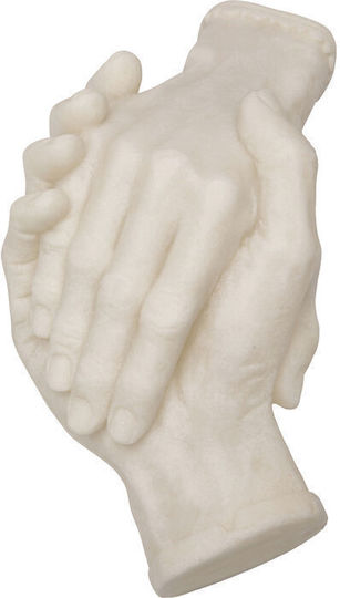 Decor Pentru Masă Shake Hands Marmură Albă 25*13*9cm