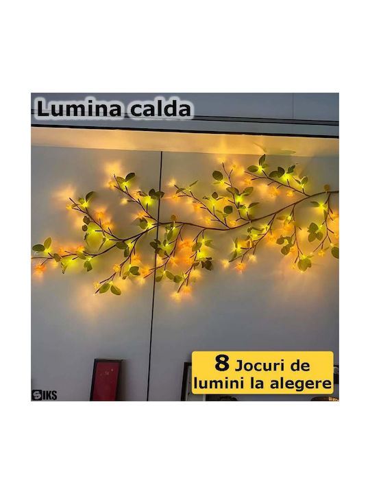 Διακοσμητικό Φωτιστικό LED Θερμό Λευκό Τζάκι