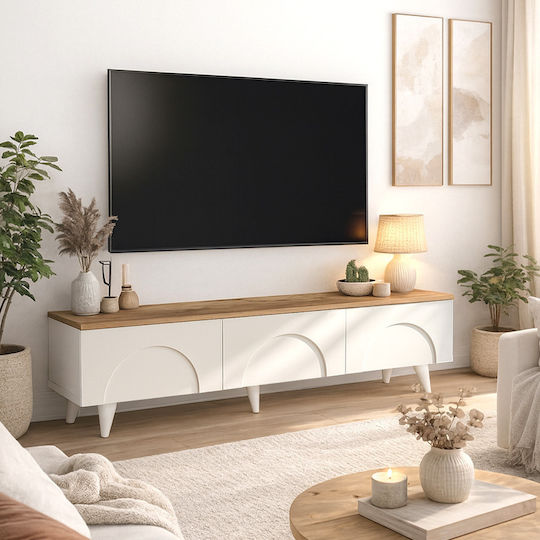 Bono Επιδαπέδιο Λευκό 150x32.3x42.1εκ. Bono Επιδαπέδιο Λευκό 150x32.3x42.1εκ.