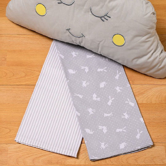 abo Σετ Grey 70x120εκ.