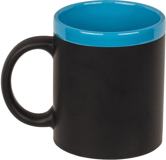 Out of the Blue Writeable Stoneware Κούπα Κεραμική Μαύρη 220ml Out of the Blue Writeable Stoneware Κούπα Κεραμική Μαύρη 220ml
