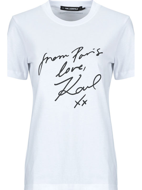 Damen T-Shirt Weiß