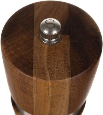 Set Râșnițe Manuale Condimente din Lemn Culoare Bej 5.5cm 2 Bucăți