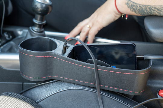 Einparts Auto Getränkehalter Mehrfache Verwendung 1 Fächer für Konsole