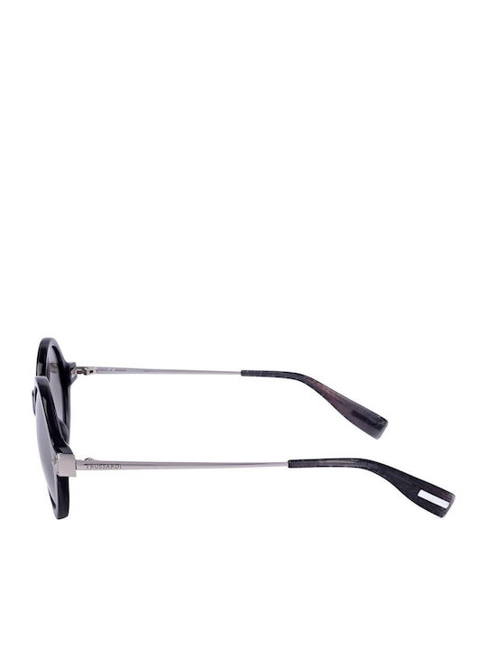 Trussardi Ochelari de Soare Femei cu Ramă Neagră și Lentile Gri