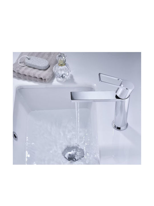 Mischung Waschbeckenarmatur Silber
