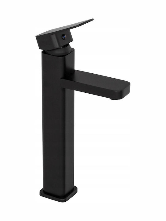 Granitan Mixing Sink Faucet Tall Black