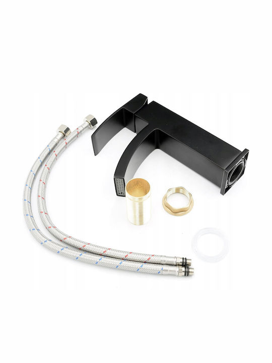 Granitan Mixing Sink Faucet Waterfall Black