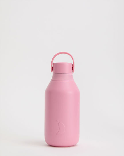 Chilly's Series 3 Bottle Thermos Stainless Steel BPA Free 350ml Lotus Pink