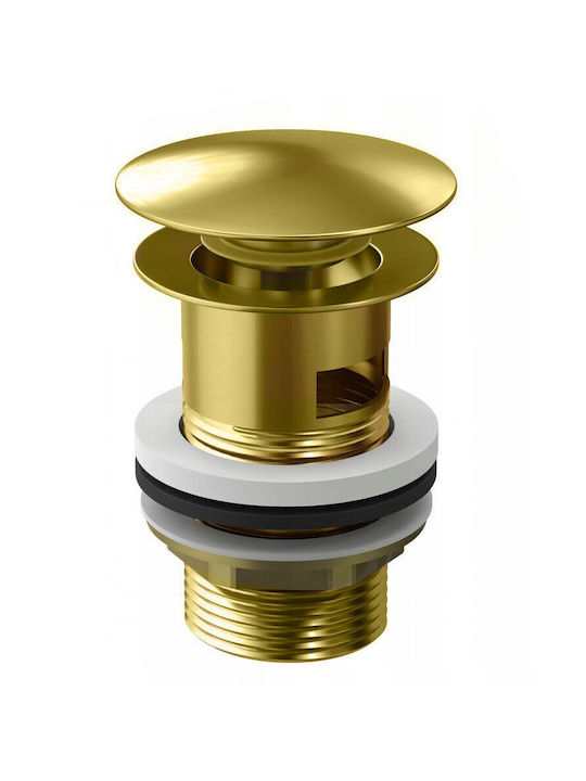 Granitan Granitan Eingebaute Wasserhähne Set für Waschbecken Gold