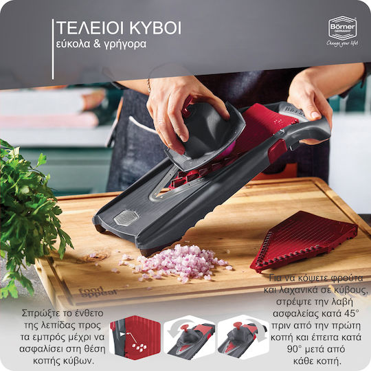 Borner Kitchen Cutting & Slicing Tools Slicer Vital Starter Set 7 Pieces