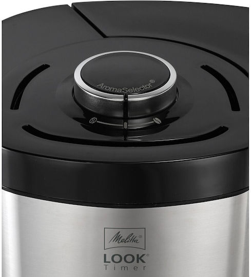 Melitta Look V Timer Προγραμματιζόμενη Καφετιέρα Φίλτρου 900W