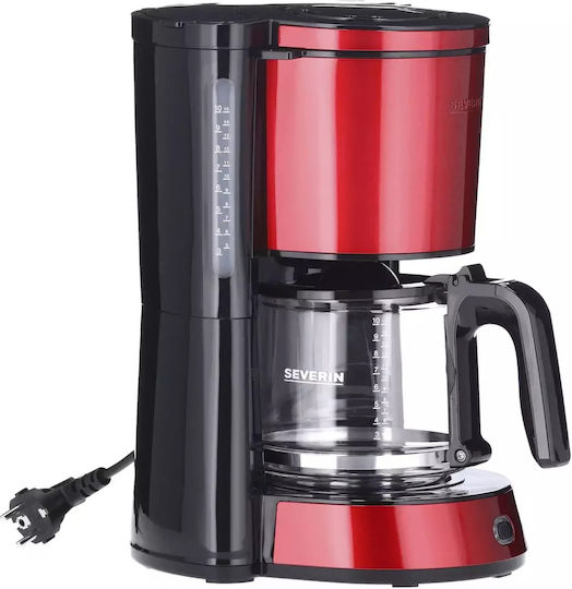 Severin KA-4817 KA 4817 Филтър кафе машина 1000W Червено