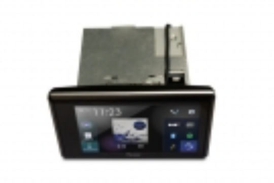 Pioneer Auto-Audiosystem 2 DIN Bluetooth USB WiFi GPS Apple CarPlay Android Auto Notenblätter mit Touchscreen 6.8 Zoll