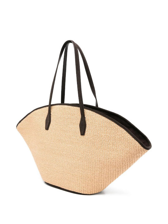 Numah Straw Women's Tote Handbag Beige