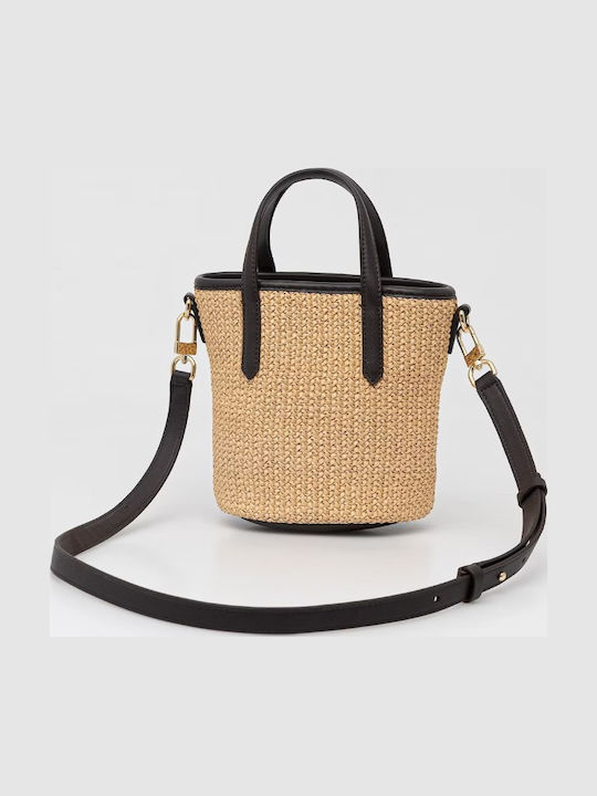 Jala Straw Women's Crossbody Bag Beige