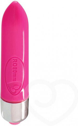 Mini Δονητής Bullet 8cm Κόκκινος