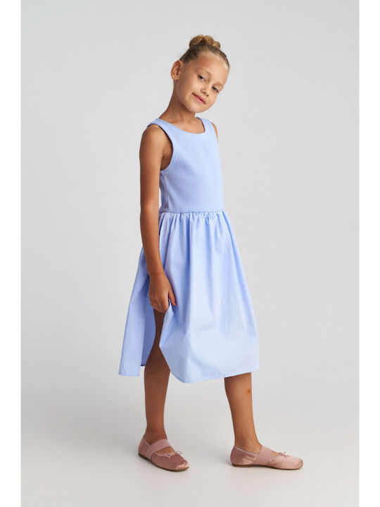 Rochie Fetiță Tulle Albastru Deschis