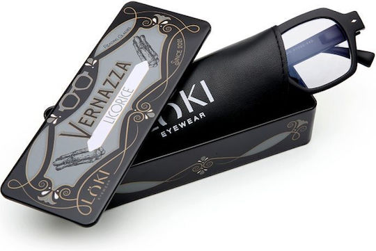 Loki Reading Glasses +1.00 In Black Colour 76994