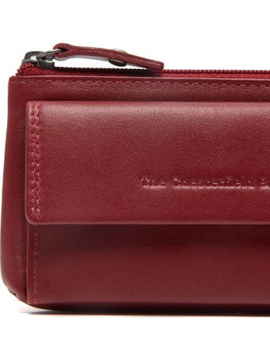 Δερμάτινη Κλειδοθήκη Πουγκί Chesterfield Brand C08.061604 Κοκκινο