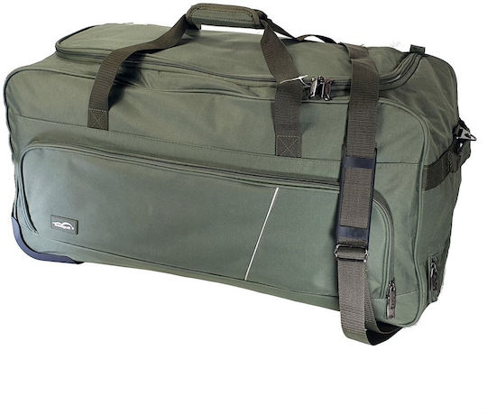 Seagull Sak Voyage 80l Khaki with Wheels Fabric L73xW32xH35cm