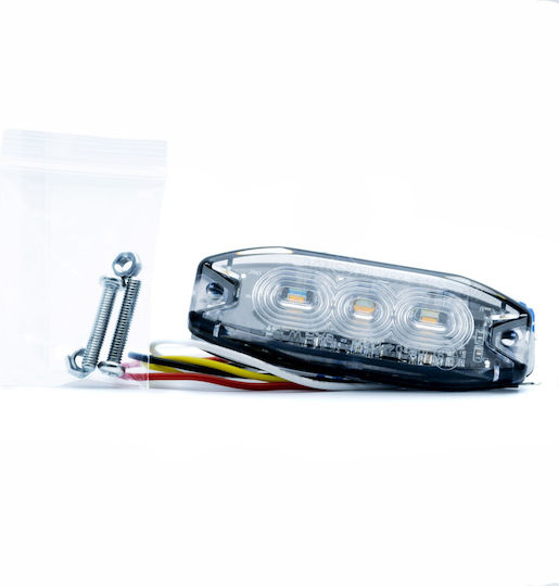 Einparts LED Warnleuchte 9W ECE R65 Zulassung Pannenhilfe