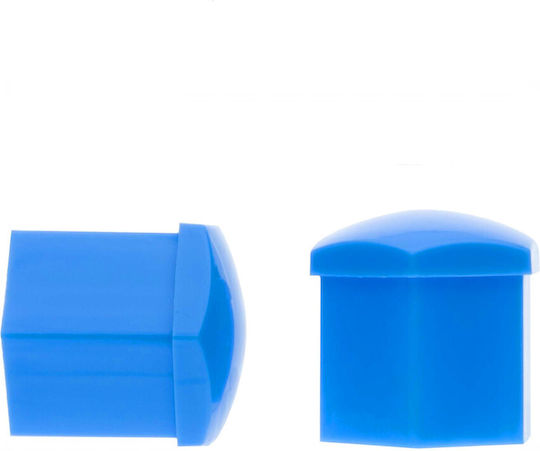 19 Mm Blue Screw Caps 20 Pcs Simple Installation Remover