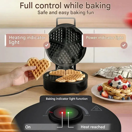 Clatronic Heinner Βαφλιέρα Für Herz Waffeln 1200W