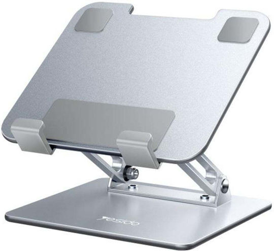 Yesido Bază Tablet de Birou până la 13" în Culoare Argintie