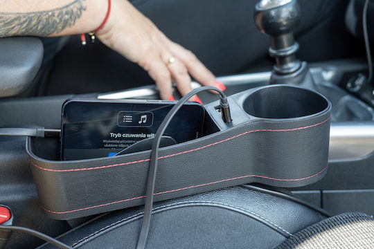 Einparts Auto Getränkehalter 1 Fächer für Konsole