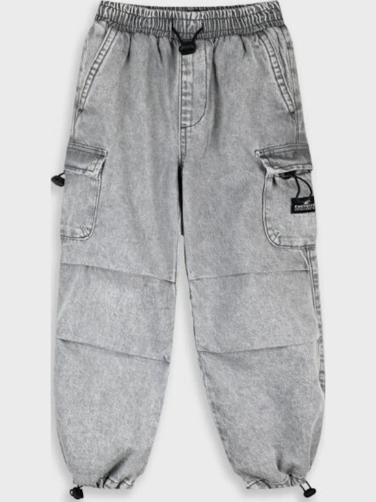 Kids Denim Grey Jeans Trouser
