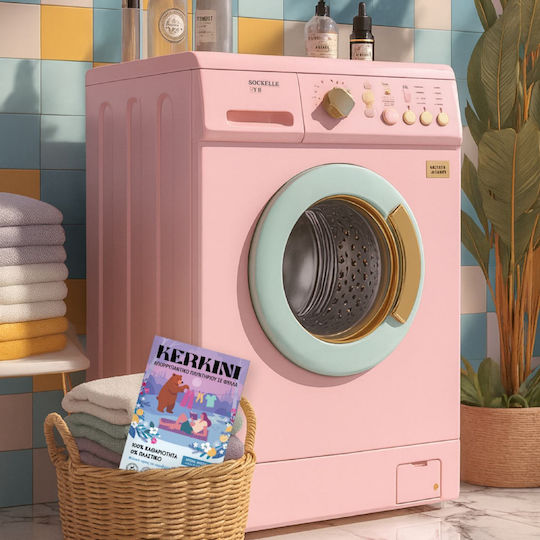 Kerkini Laundry Detergent Sheets Fresh Scent 60 Washes