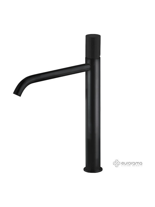 Eurorama Mixing Tall Sink Faucet Black