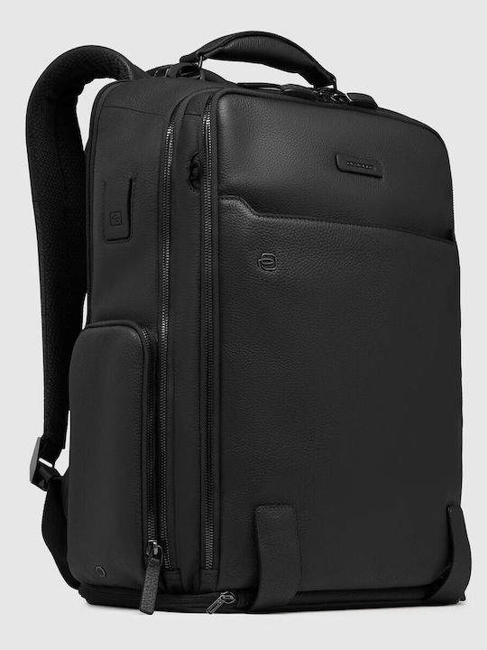 Piquadro Backpack 38lt Μαύρο Piquadro Backpack 38lt Μαύρο